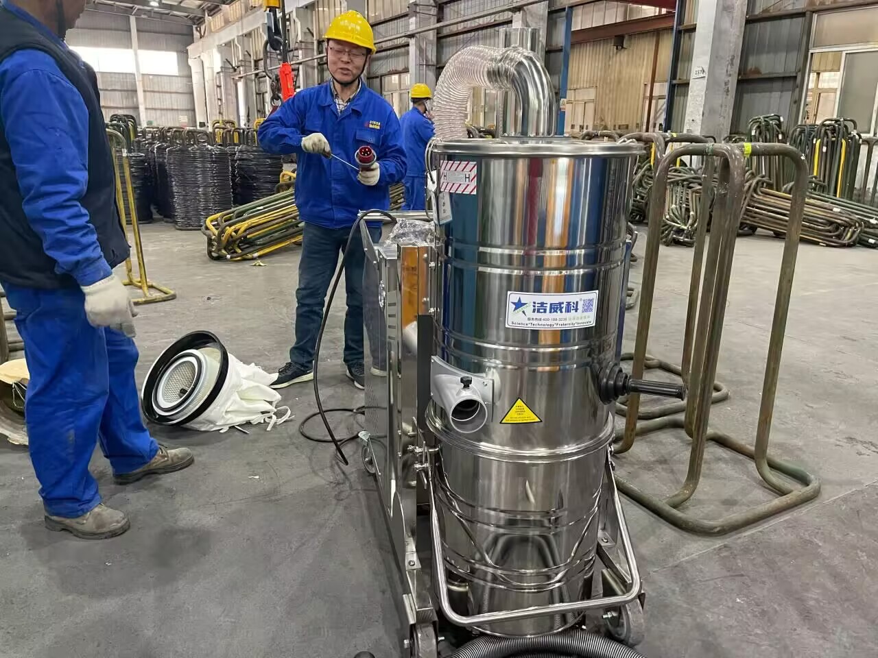 CLEANVAC洁威科<i style='color:red'>机械厂用工业吸尘器</i>真的好用吗？