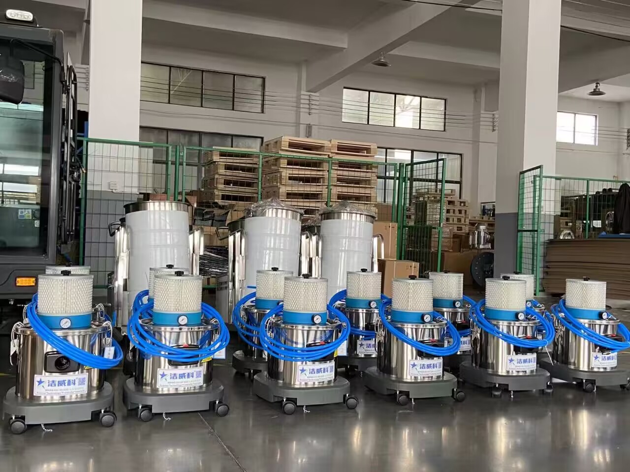 为什么选择CLEANVAC洁威科工业用气动吸尘器？